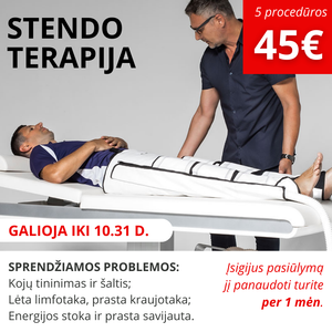 Lengvos kojos be skausmo – STENDO limfodrenažas