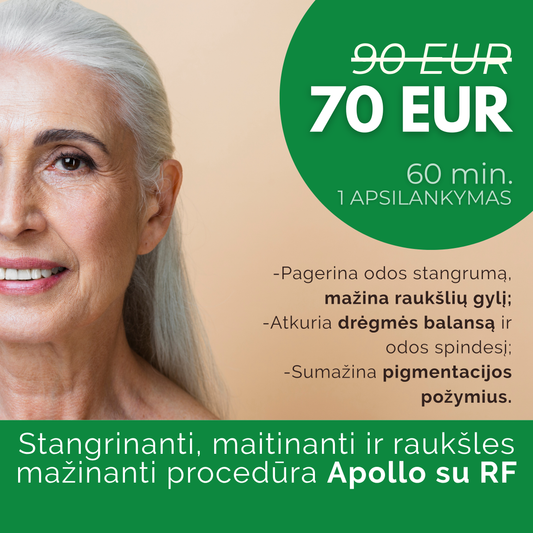 RF veido stangrinimo procedūra „Apollo Duet“