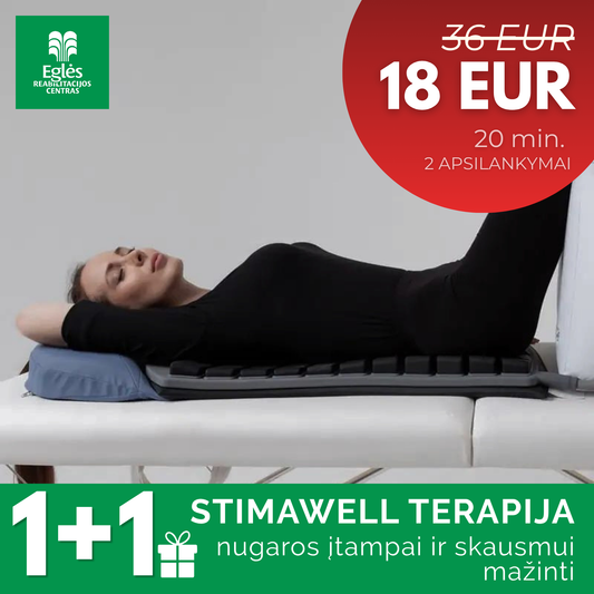1+1 Stimawell terapija nugaros skausmui